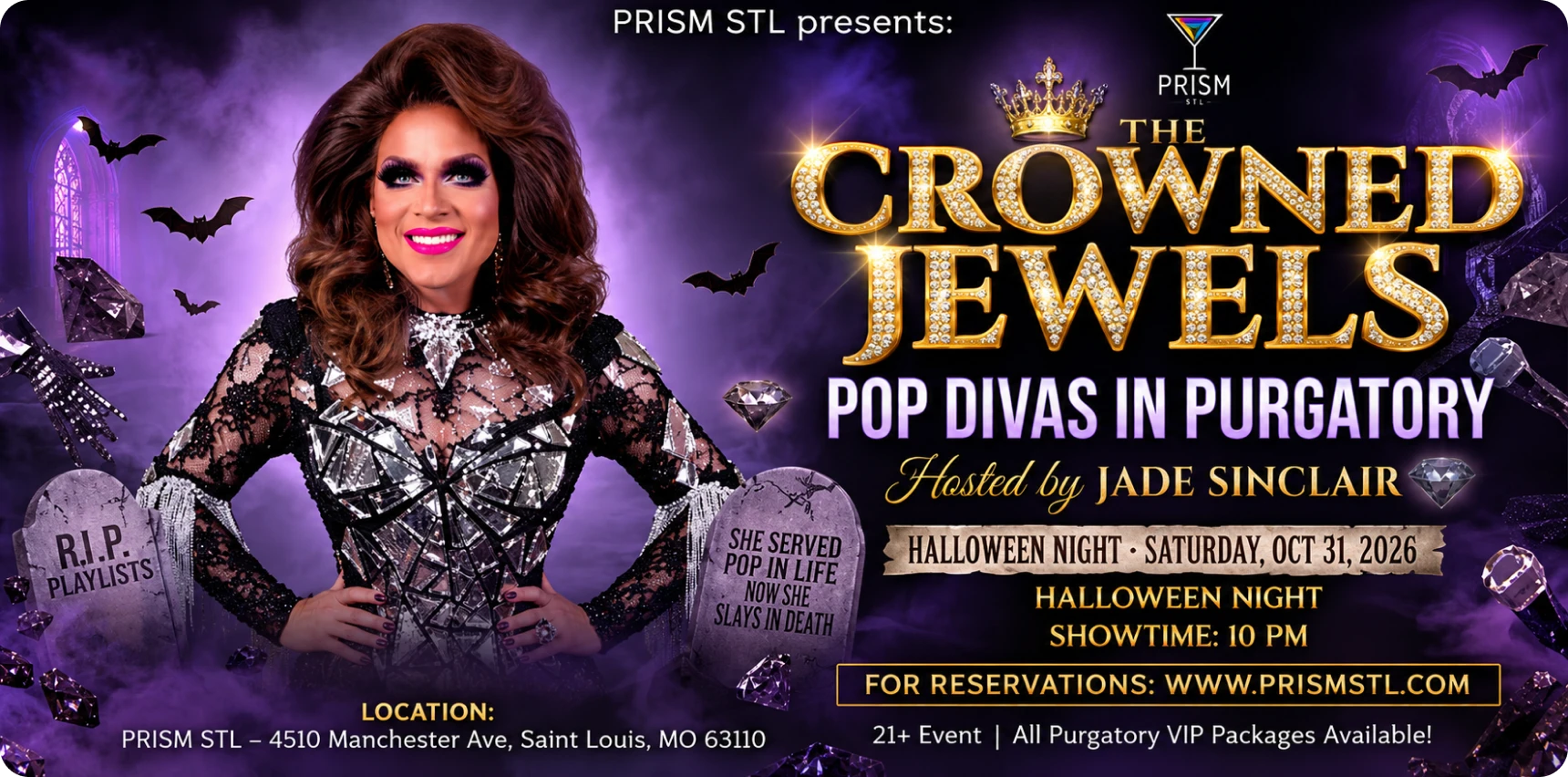 Jade Sinclair in "The Crowned Jewels